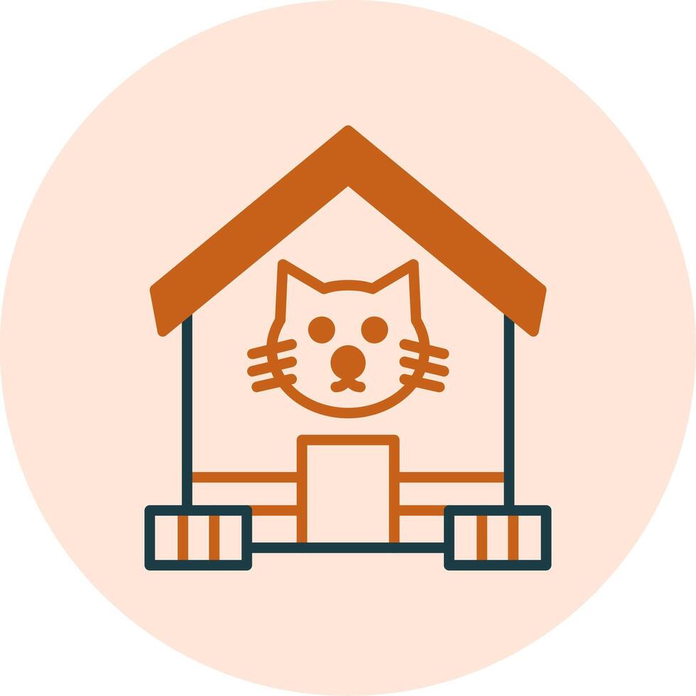 Pet House Vector Icon