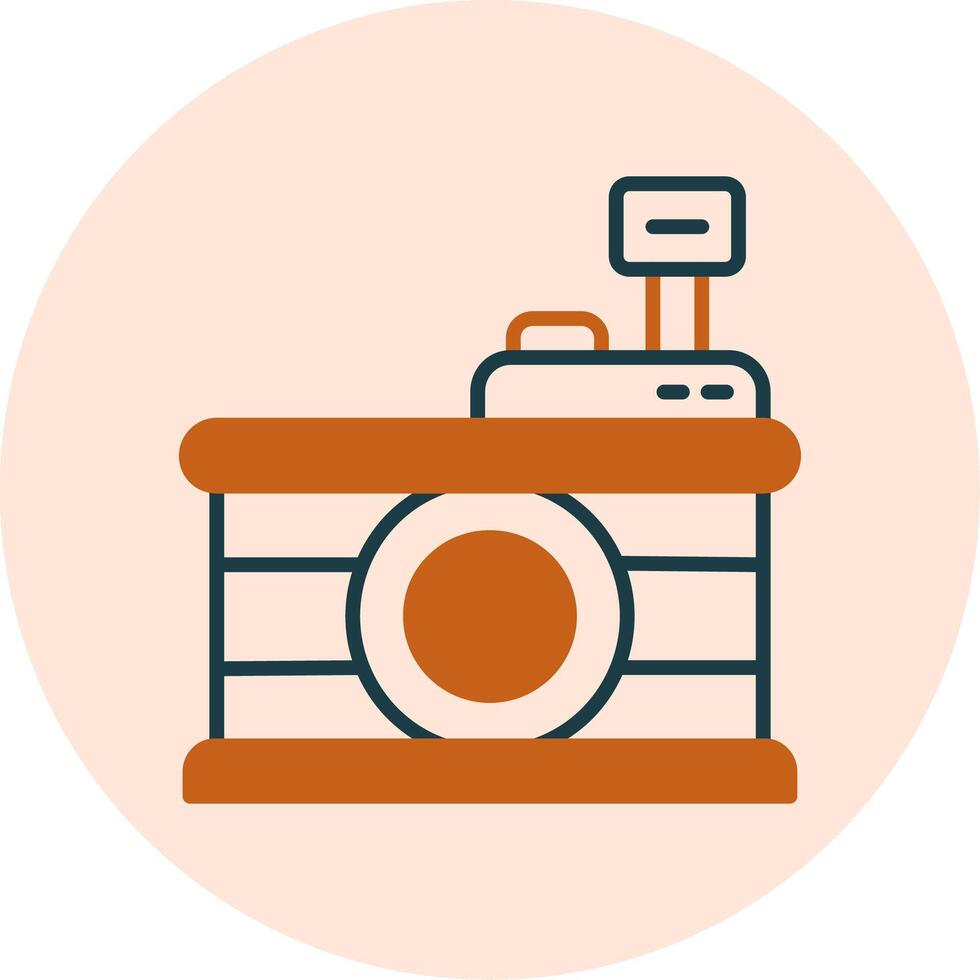 Cashier Vector Icon