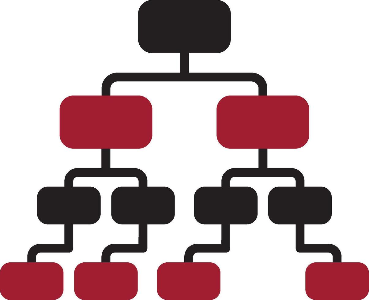Hierarchy Vector Icon