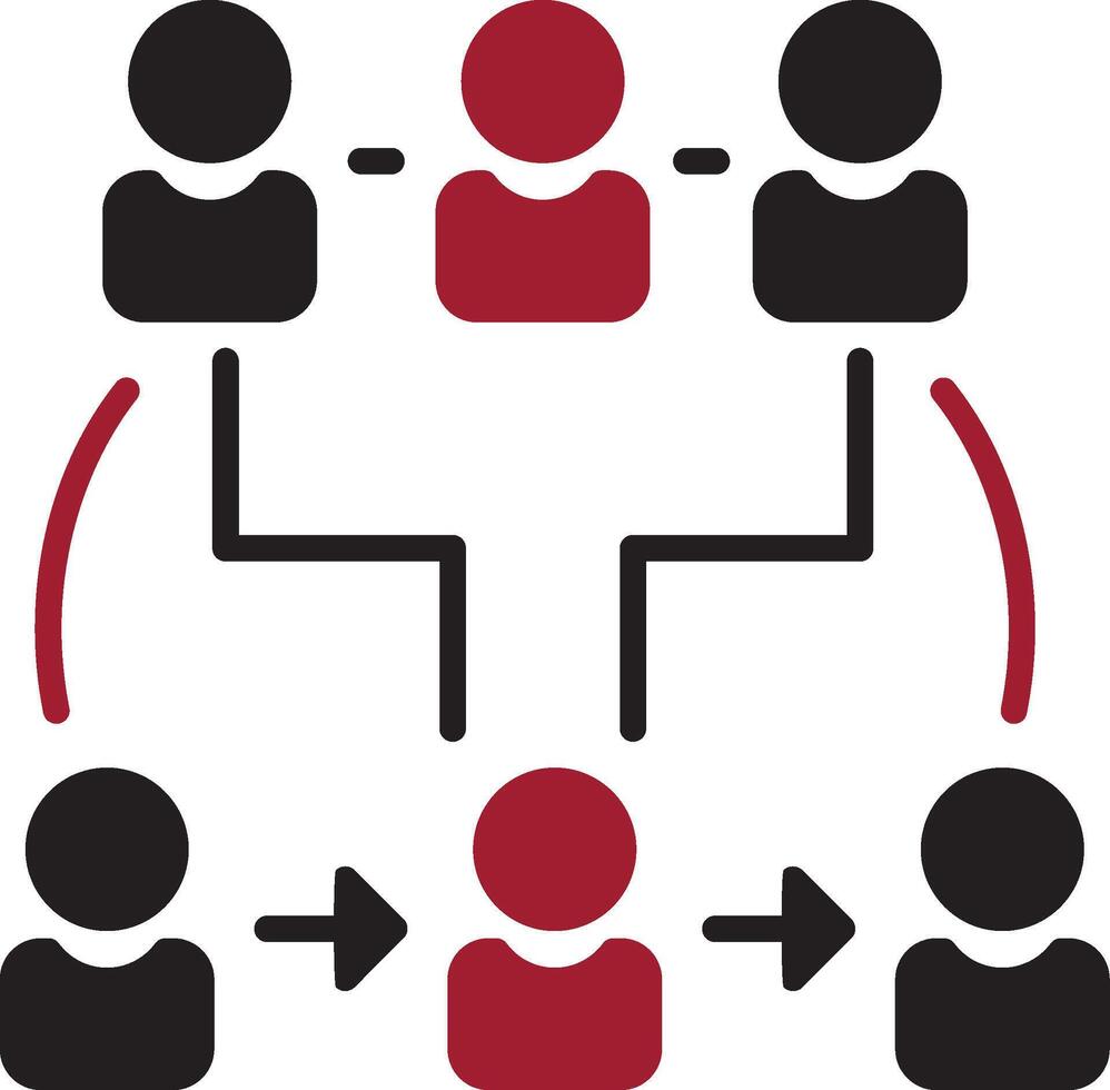 Hierarchy Vector Icon