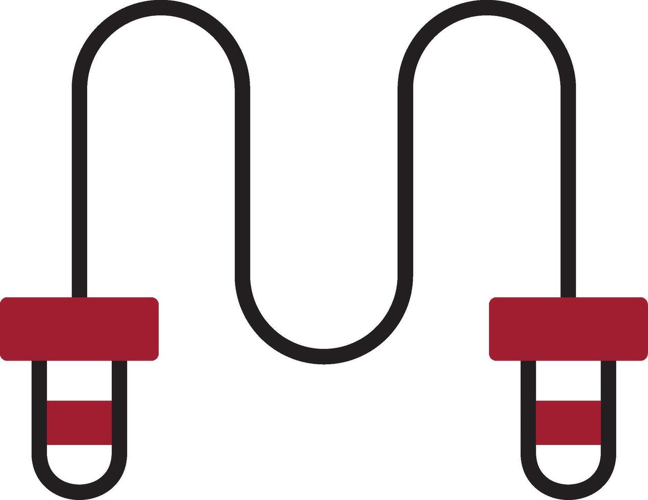 Jumping rope Vector Icon
