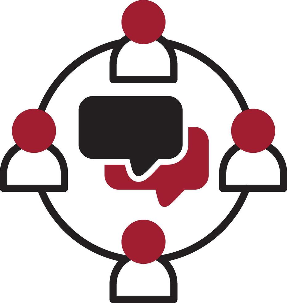 Group Chat Vector Icon
