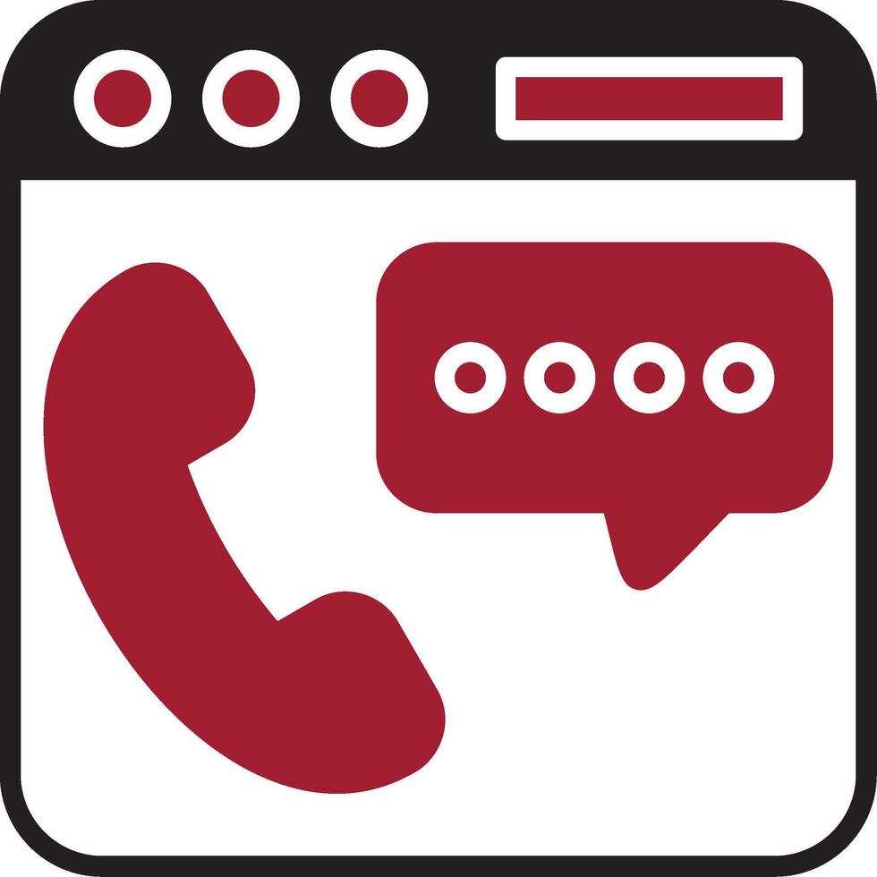 Phone Chat Vector Icon