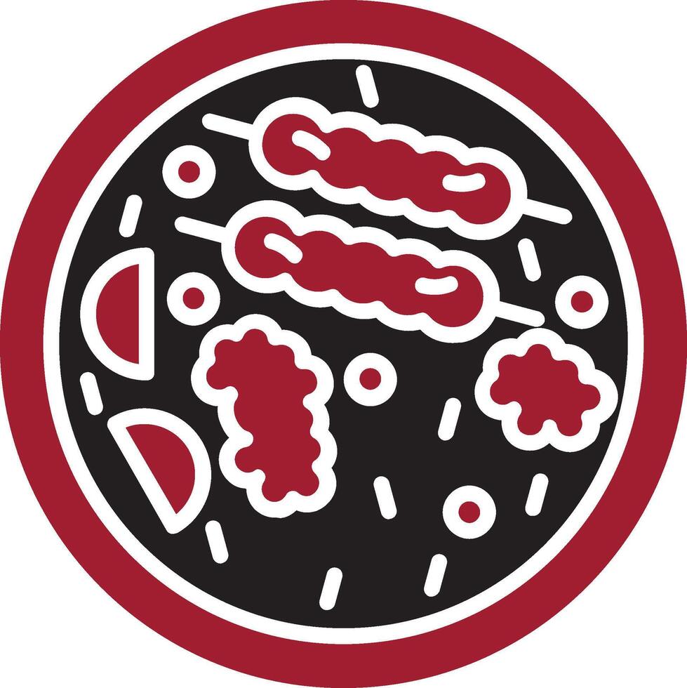 Kebab Vector Icon