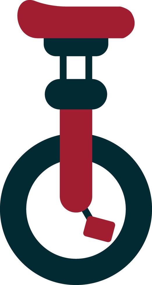 Unicycle Vector Icon