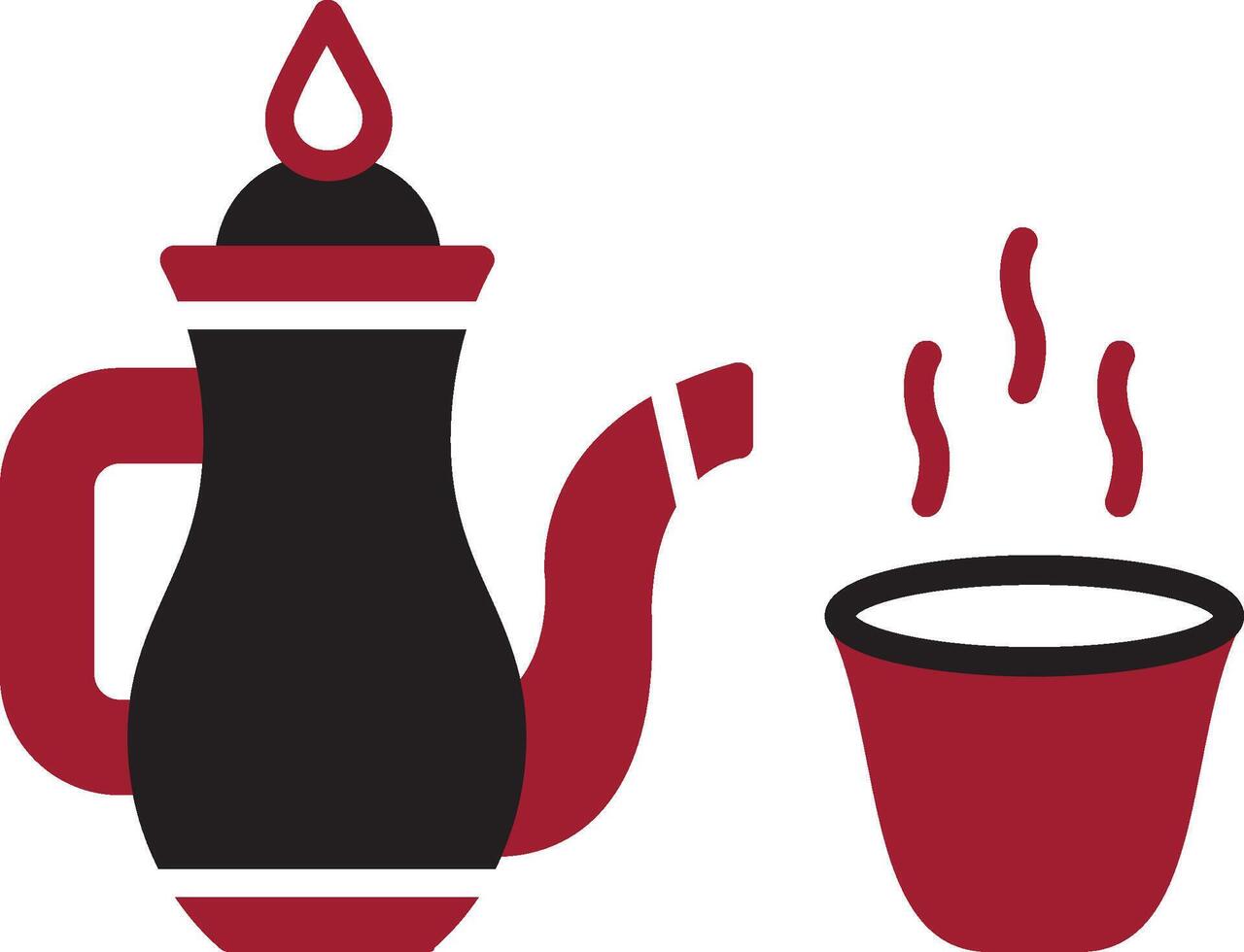 Arabic Coffee Vector Icon