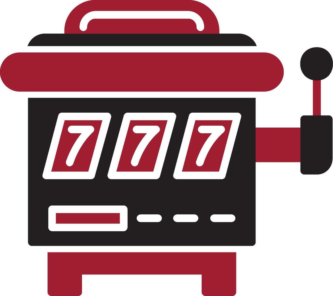 Slot Machine Vector Icon