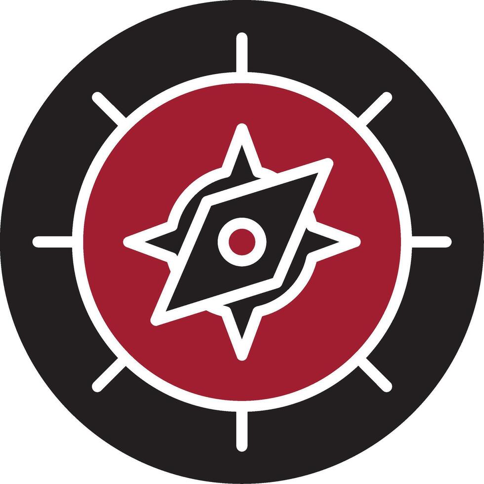 Compass Vector Icon