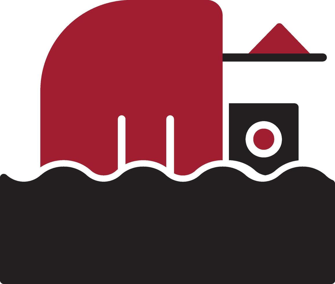 Shipwreck Vector Icon