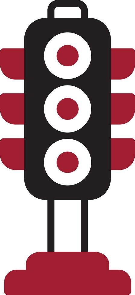 Traffic Light Vector Icon