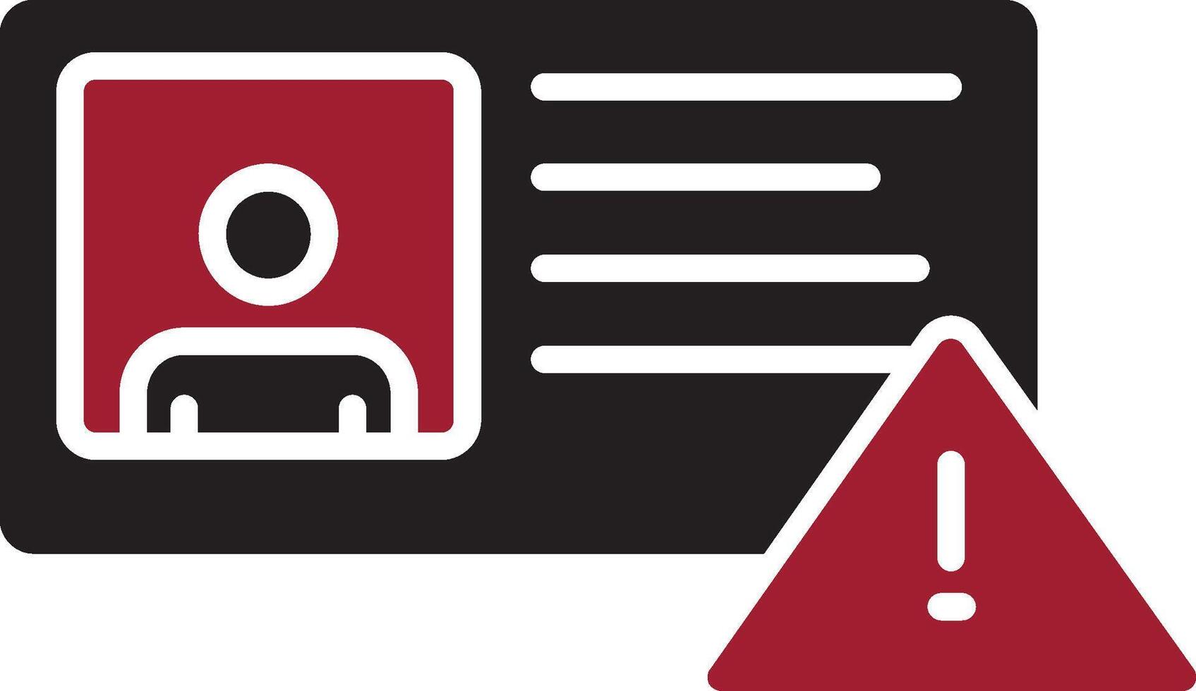 Id Card Vector Icon