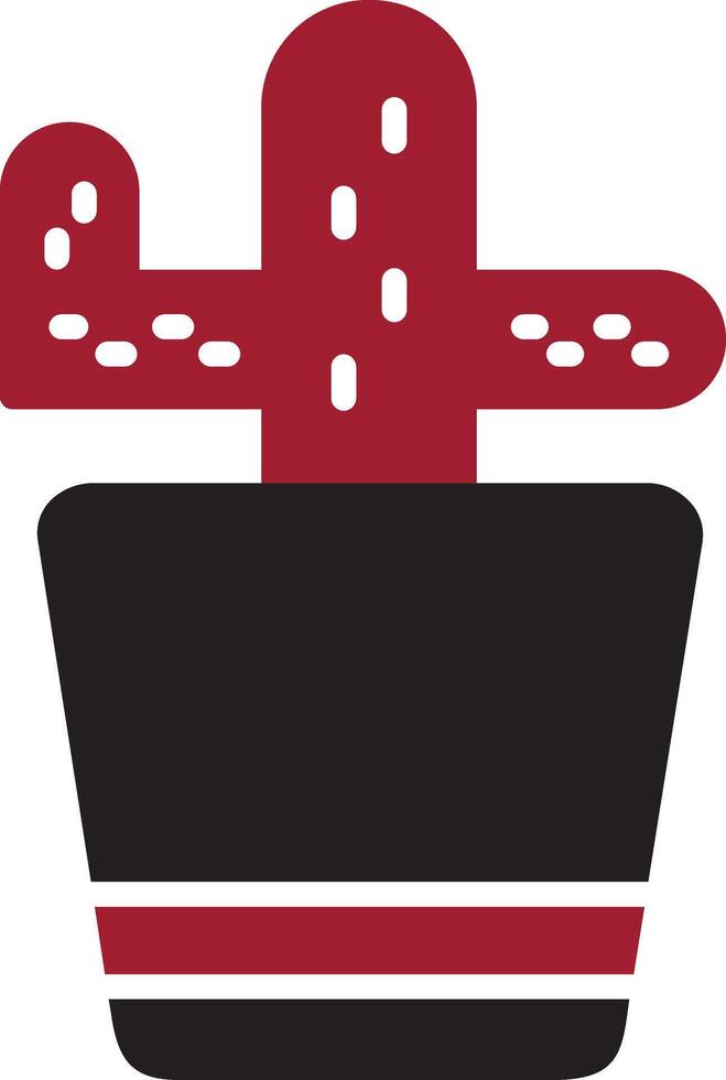 icono de vector de cactus