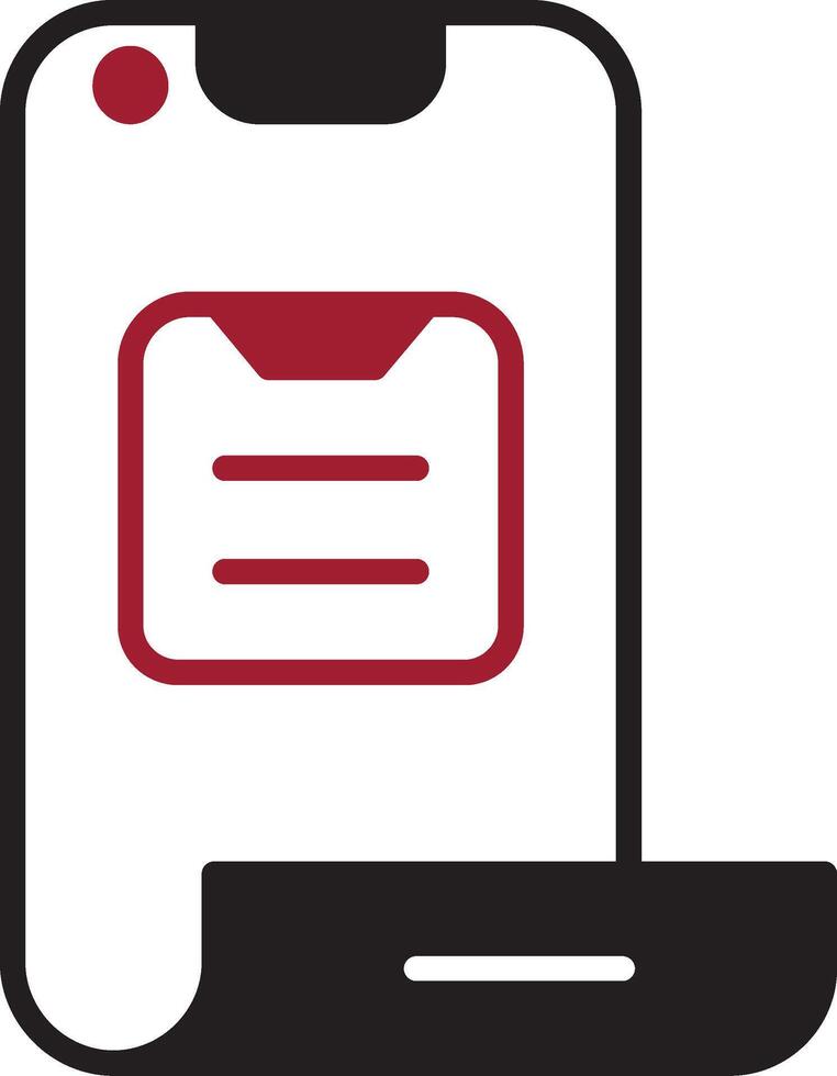 Folding Phone Vector Icon