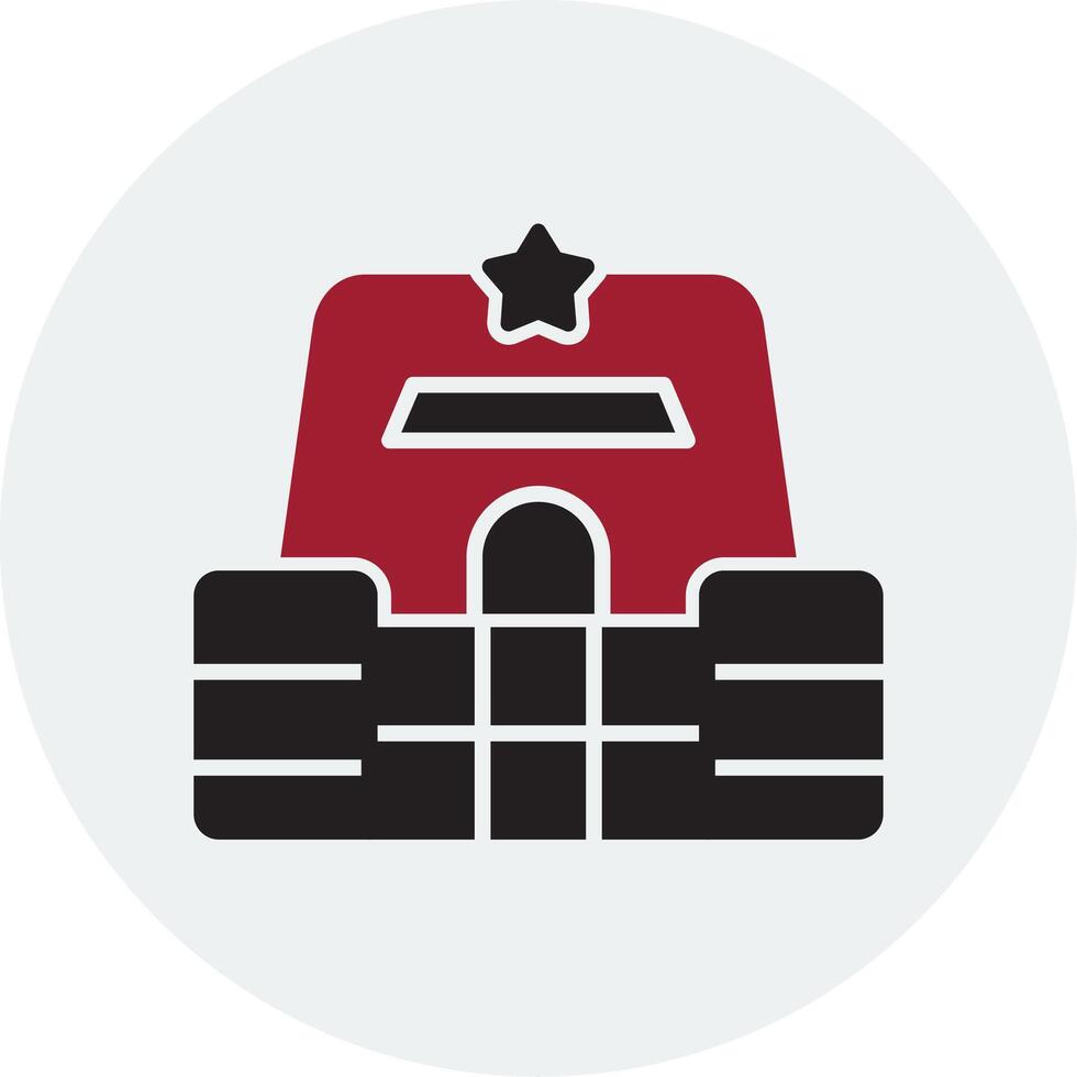 Bunker Vector Icon