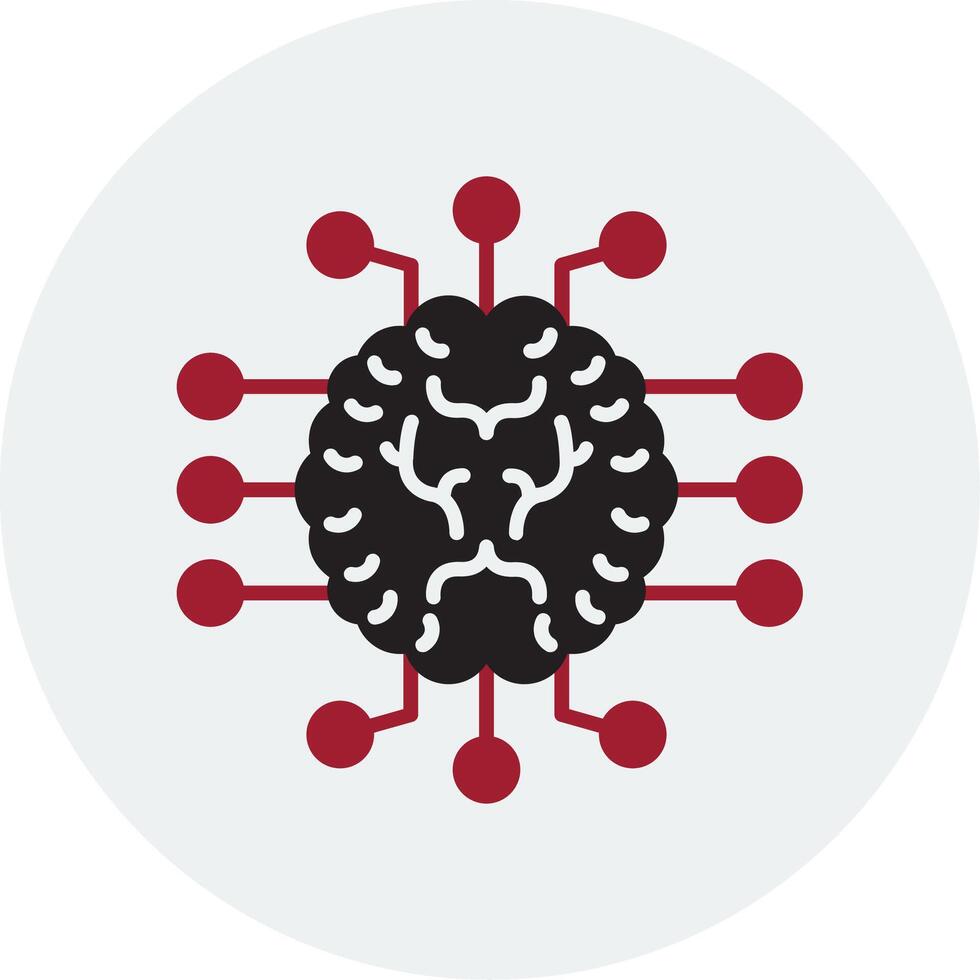 Artificial Intelligence Vector Icon