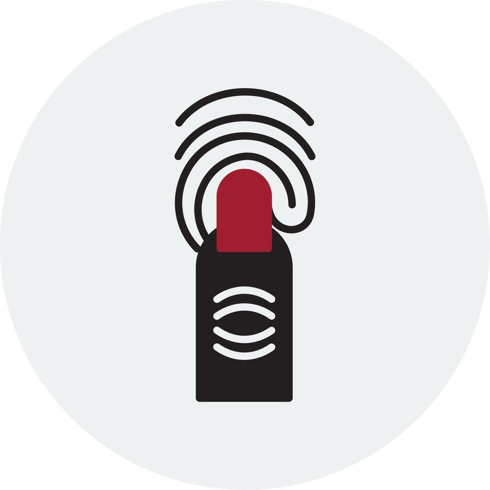 Fingerprint Vector Icon