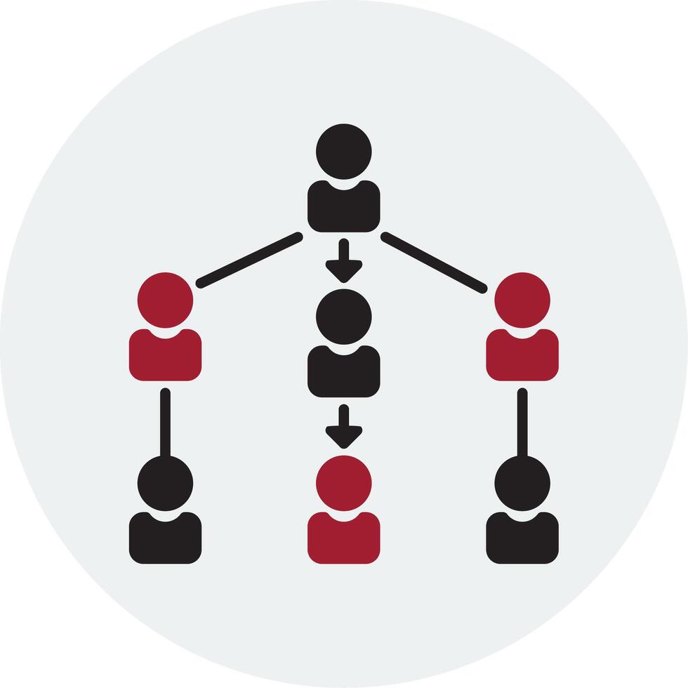 Hierarchy Vector Icon