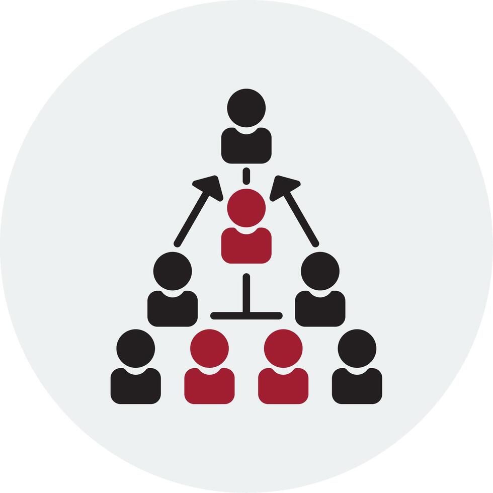 Hierarchy Vector Icon