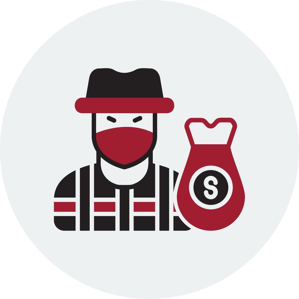 Robbery Vector Icon