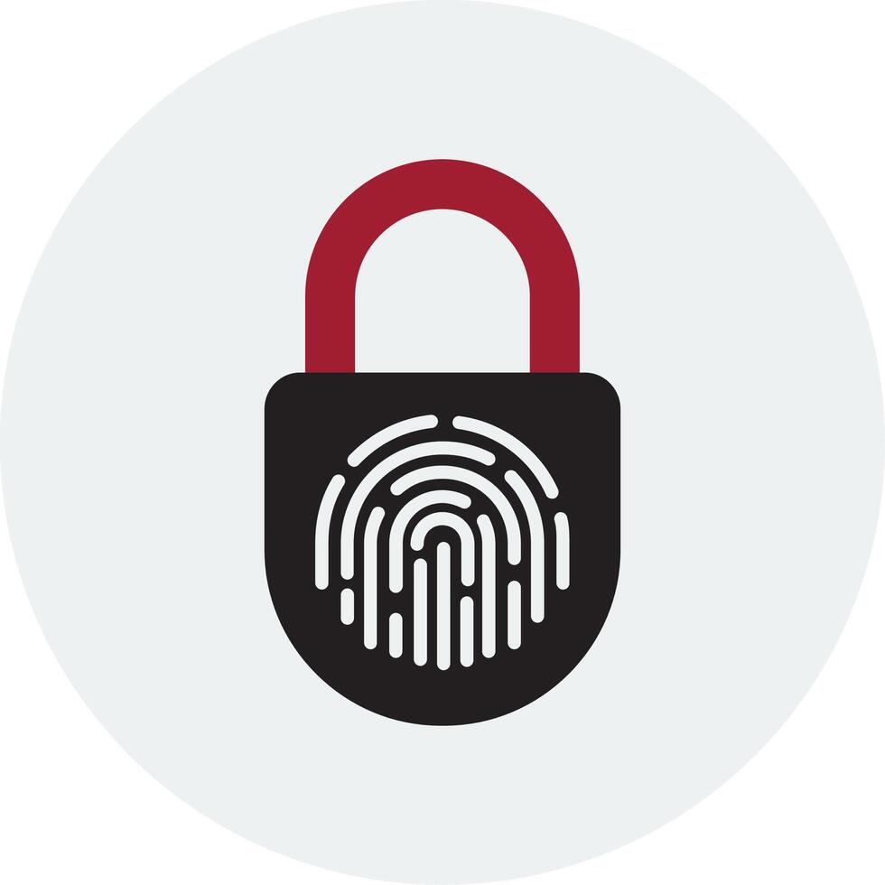 Fingerprint Vector Icon