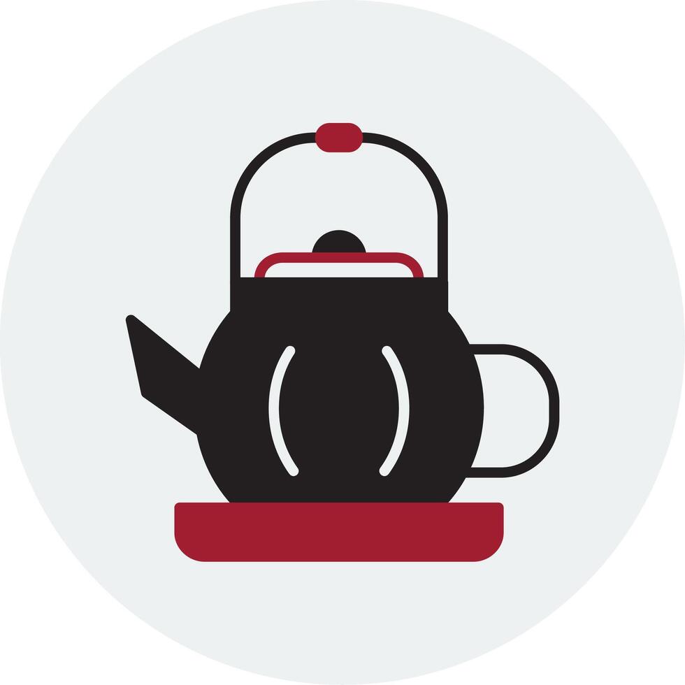 Tea Pot Vector Icon