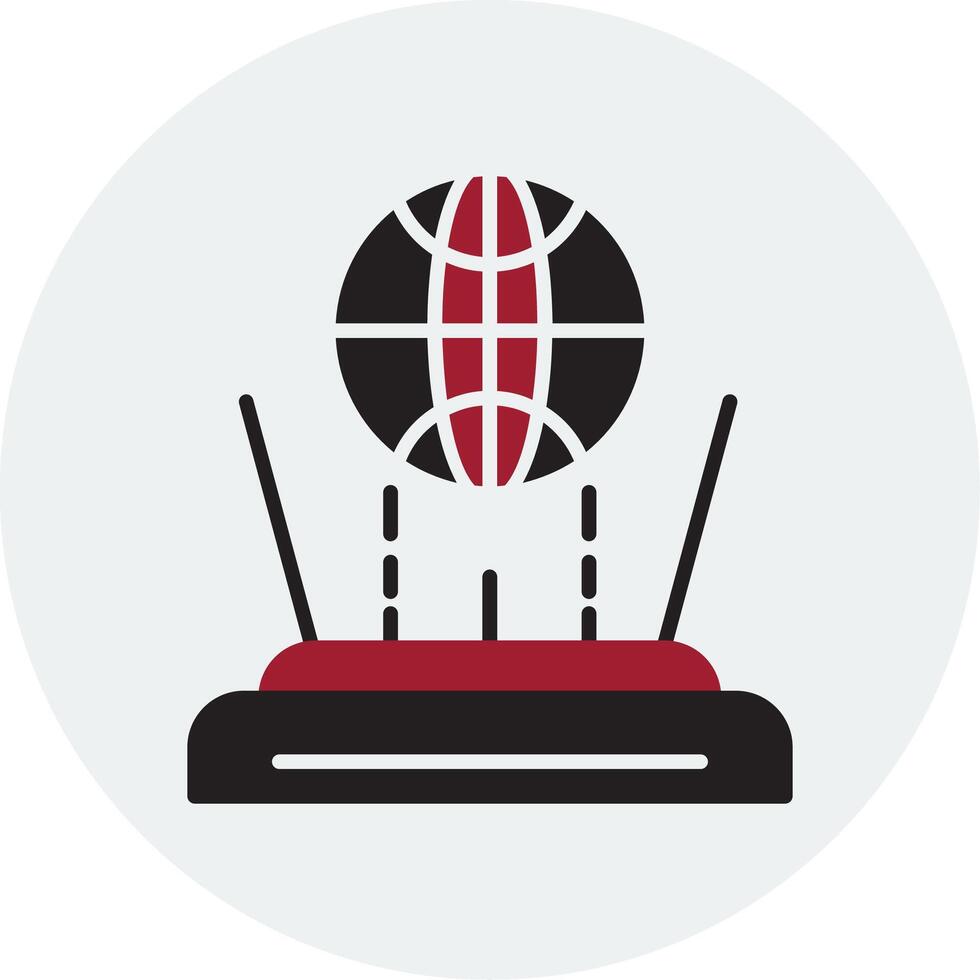 Holographic Vector Icon
