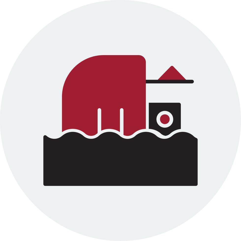 Shipwreck Vector Icon