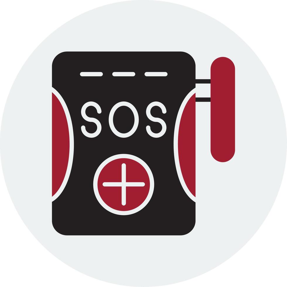Sos Vector Icon