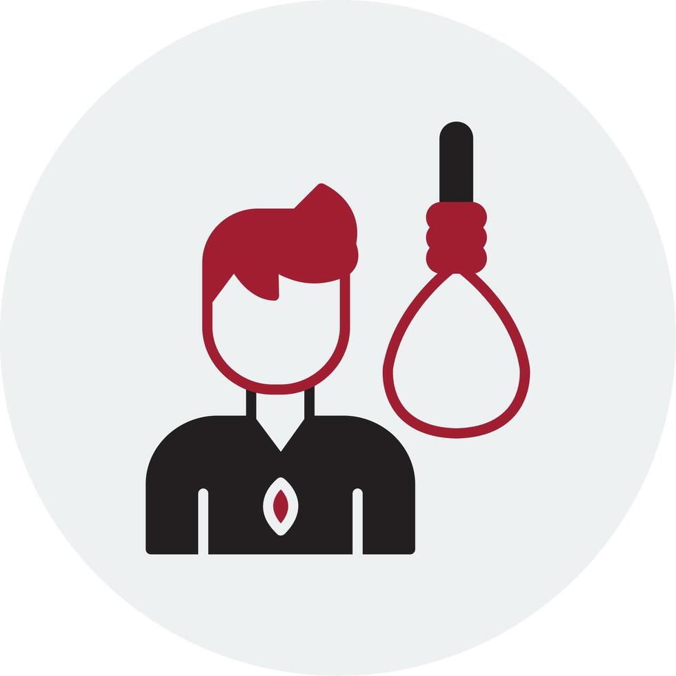 Suicide Vector Icon