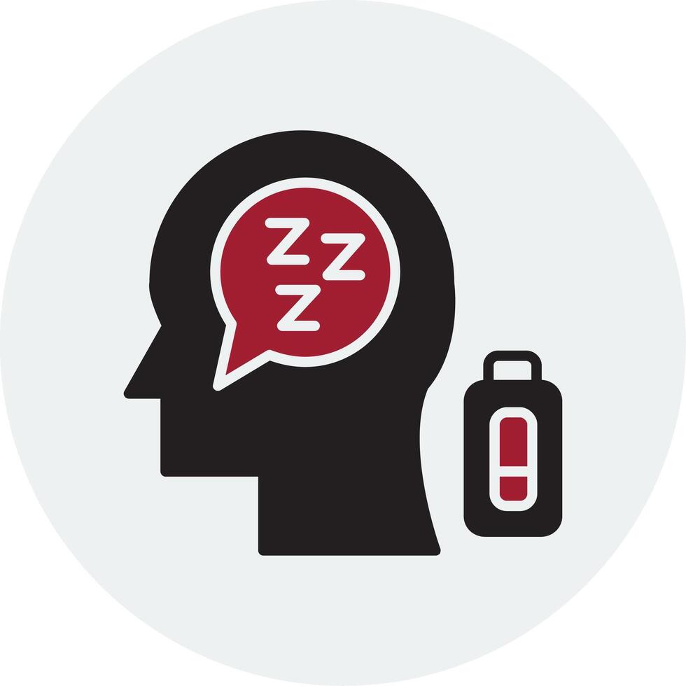 Fatigue Vector Icon