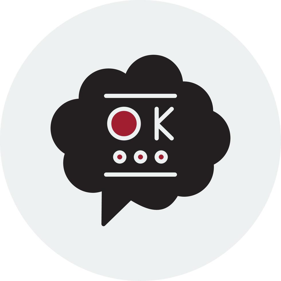 Ok Vector Icon