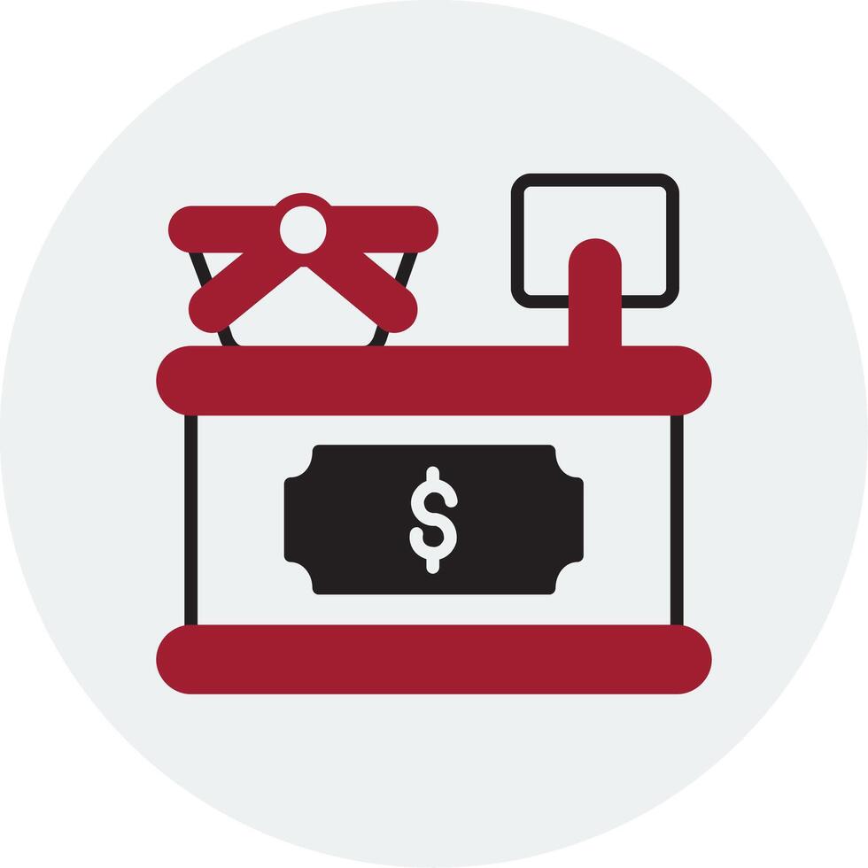 Cashier Vector Icon