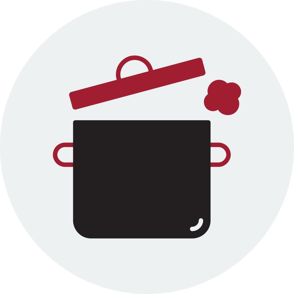 Cooking Pot Vector Icon