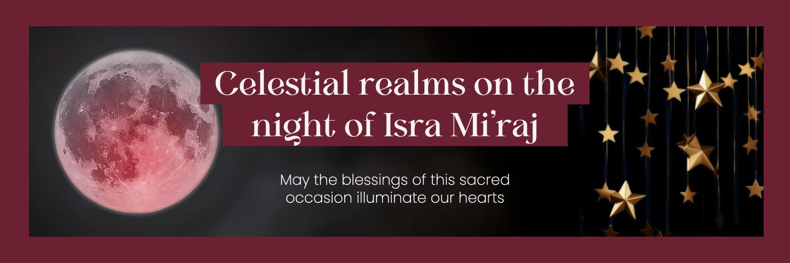 Isra Mi'raj X Banner template