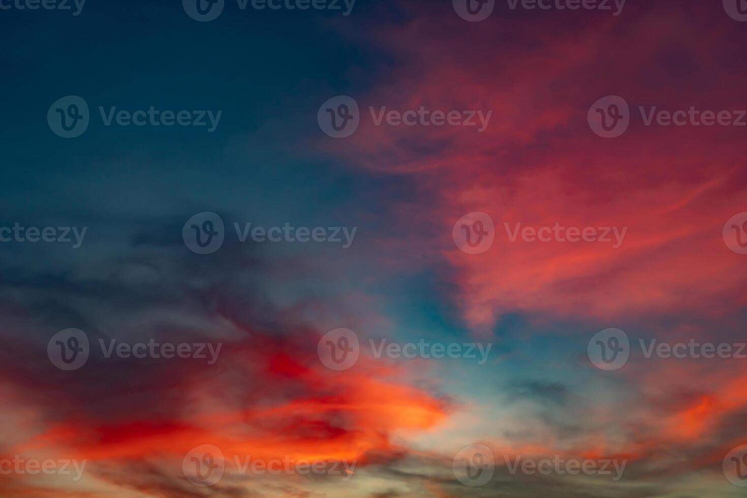 Sunrise. sunset sky with gentle colorful clouds for backgroud and concepts photo