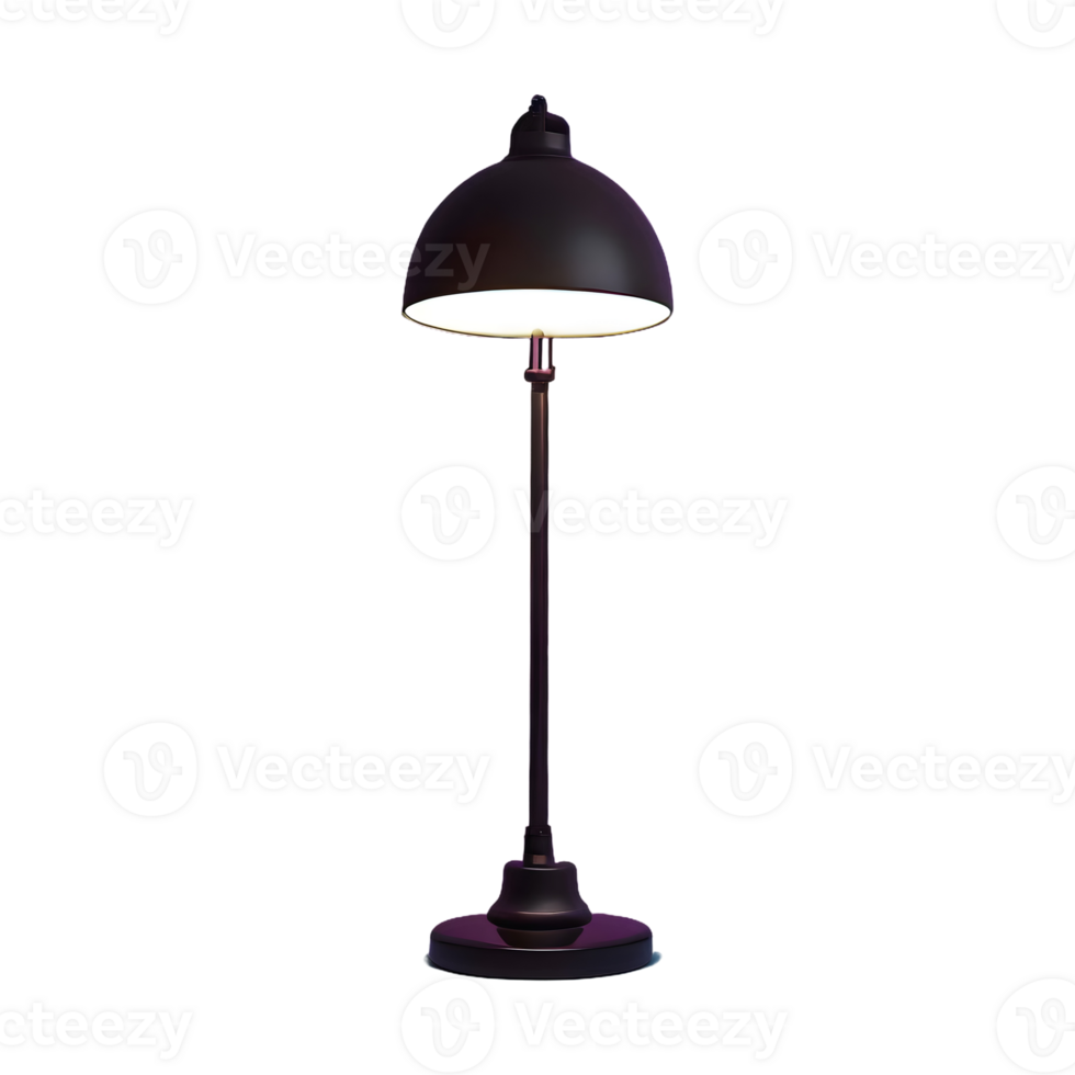 AI generated Lamp isolated on transparent background png