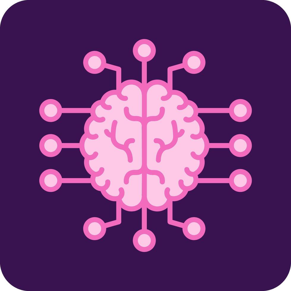 Artificial Intelligence Vector Icon