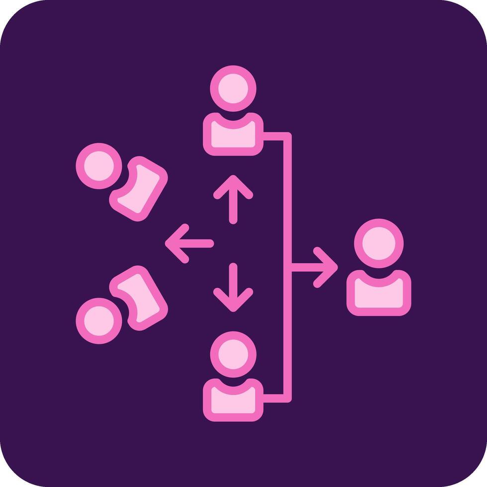 Hierarchy Vector Icon