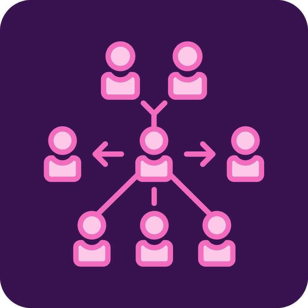 Hierarchy Vector Icon