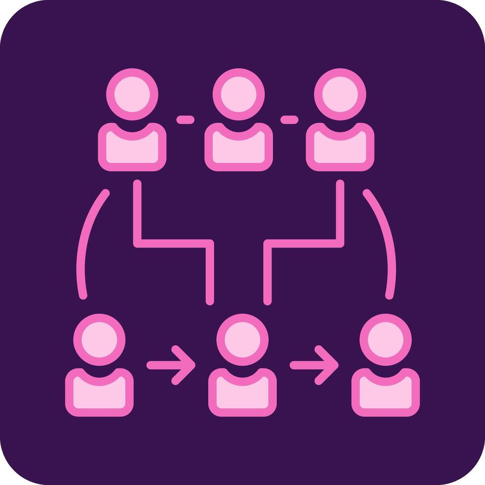 Hierarchy Vector Icon