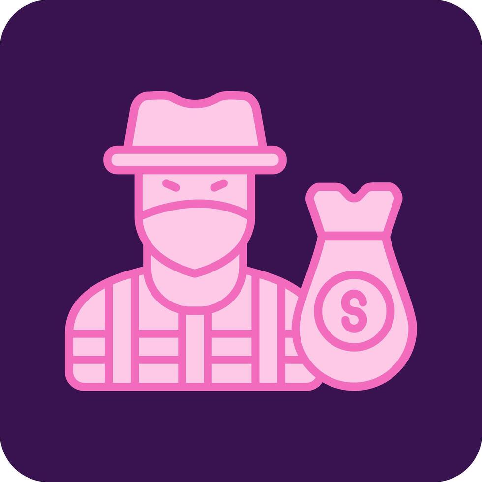 Robbery Vector Icon