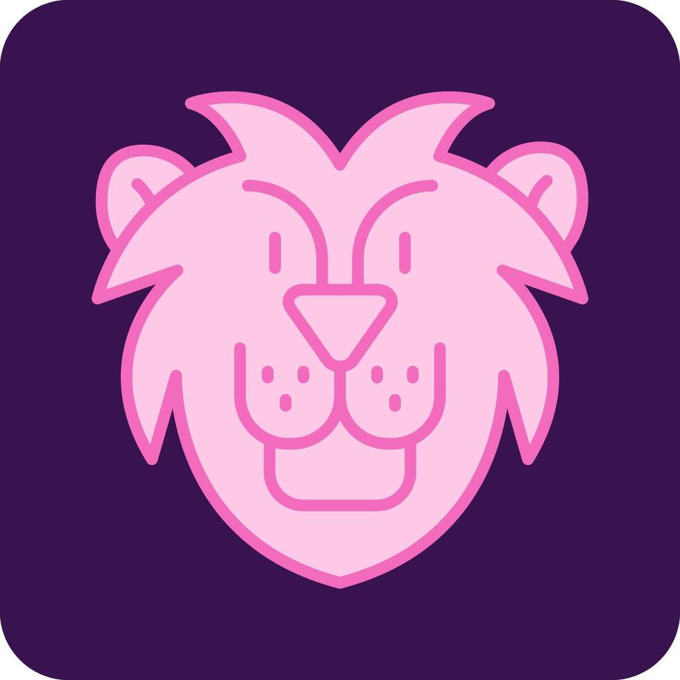 Lion Vector Icon