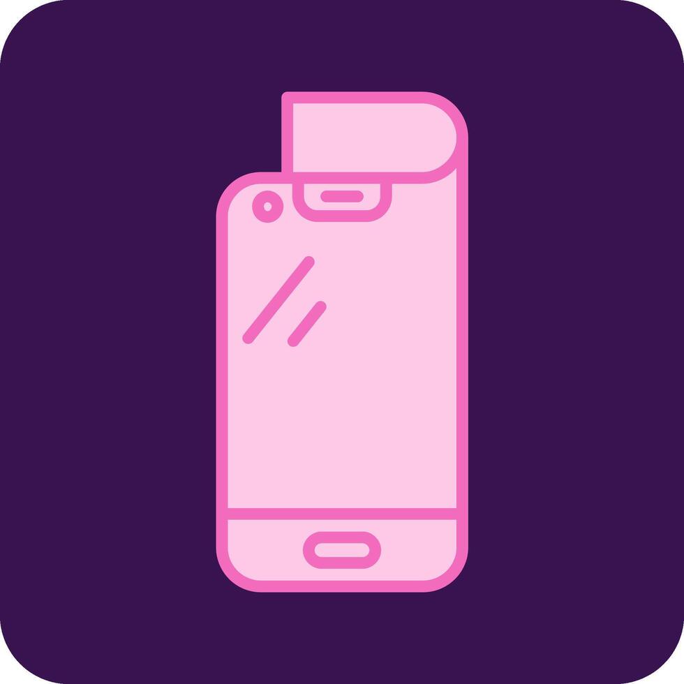 Foldable Smartphone Vector Icon