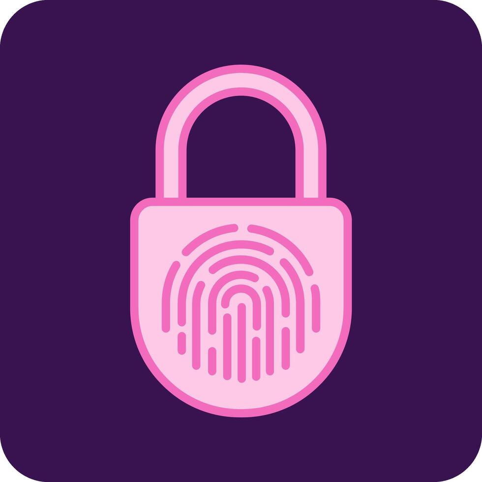 Fingerprint Vector Icon