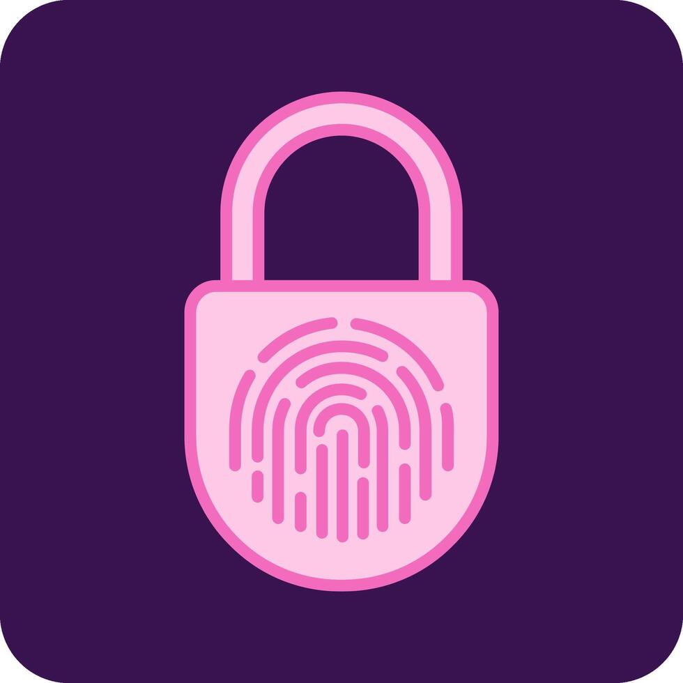 Fingerprint Vector Icon