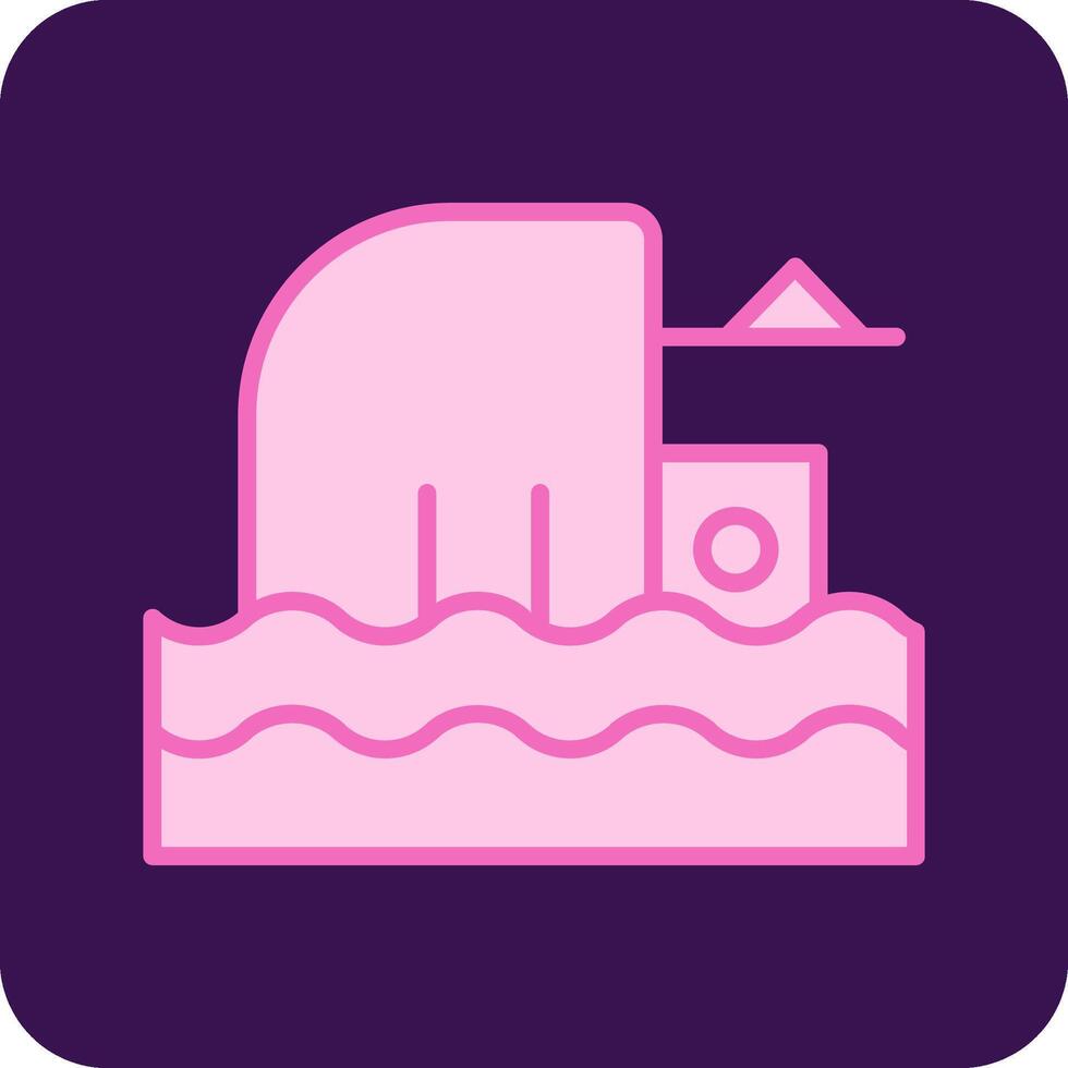 Shipwreck Vector Icon