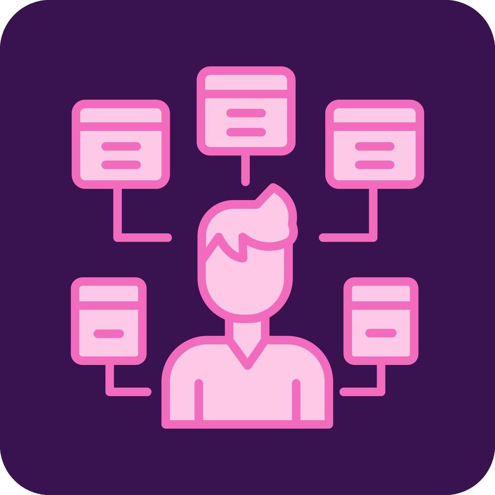 Multitasking Vector Icon