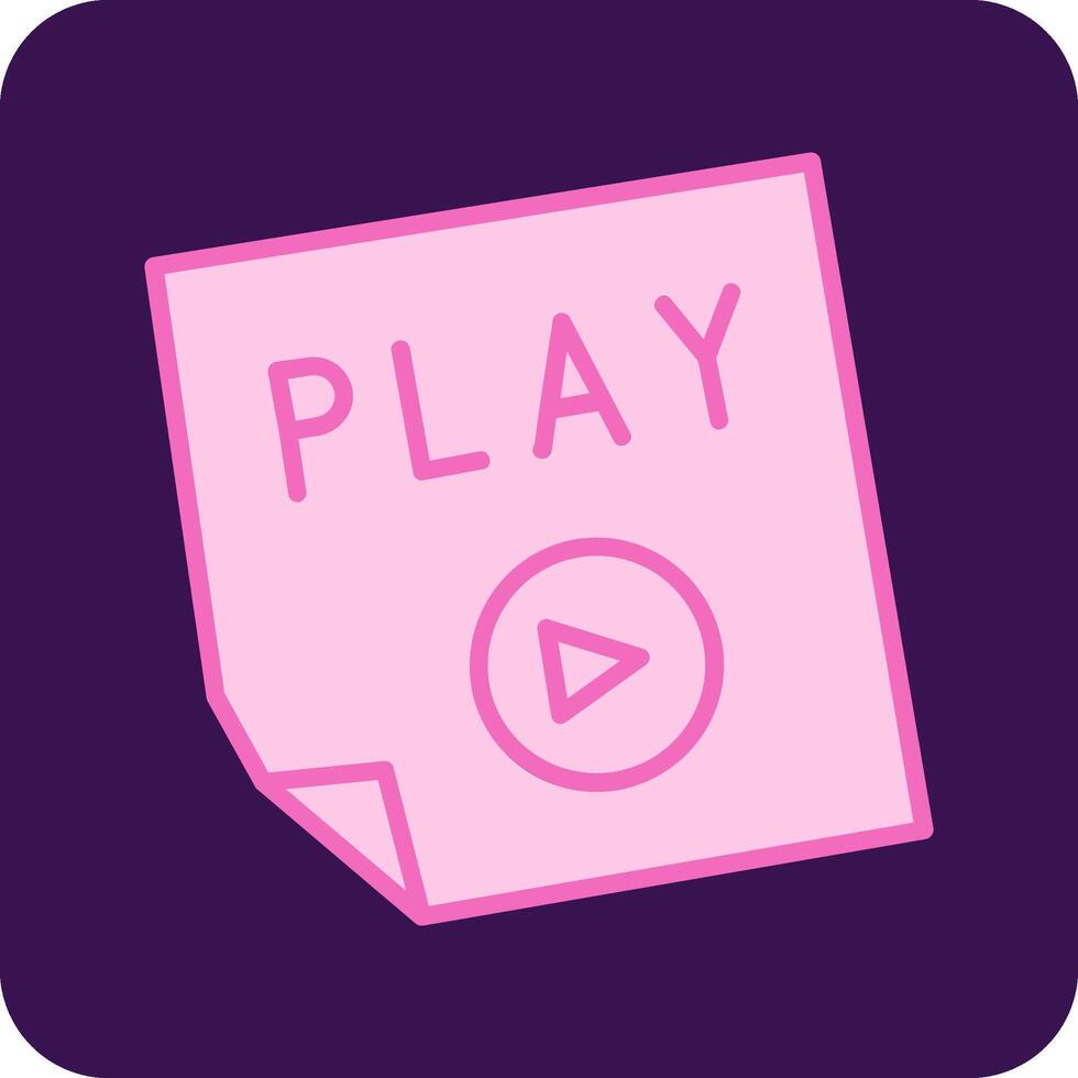 Play Vector Icon