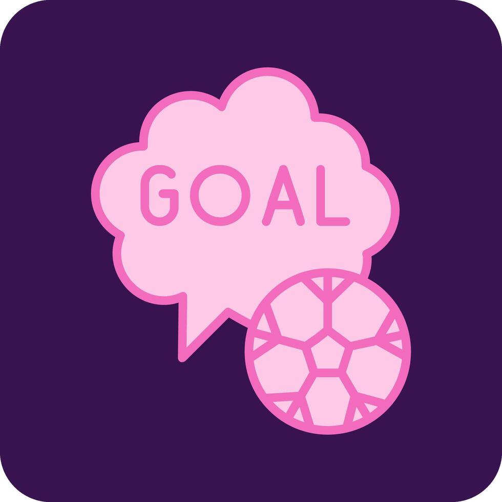 Goal Vector Icon