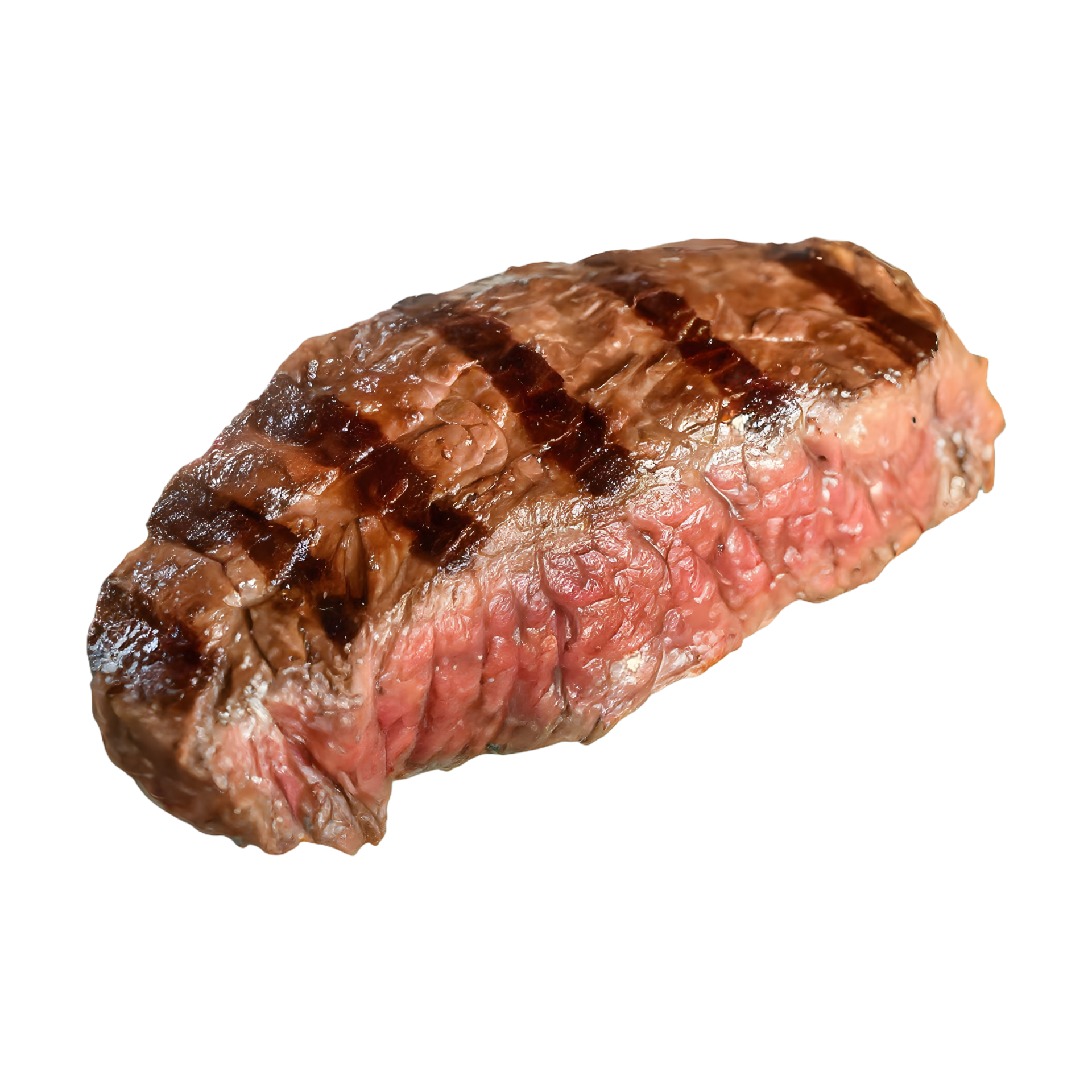 AI generated Tasty grilled beef fillet steak isolated on transparent